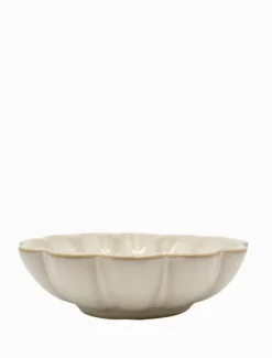 Ceramics*Zjoosh Scallop Bowl Large White