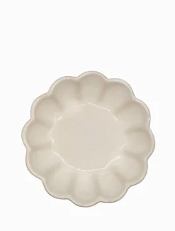 Ceramics*Zjoosh Scallop Bowl Large White