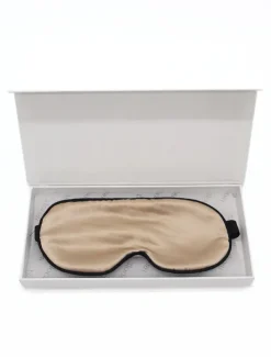 Eyemasks|Silk Sleep Accessories*Zjoosh Silk Eye Mask Champagne