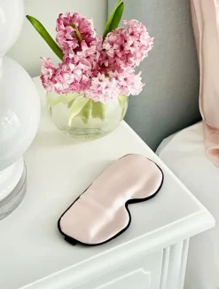 Eyemasks|Silk Sleep Accessories*Zjoosh Silk Eye Mask Pink