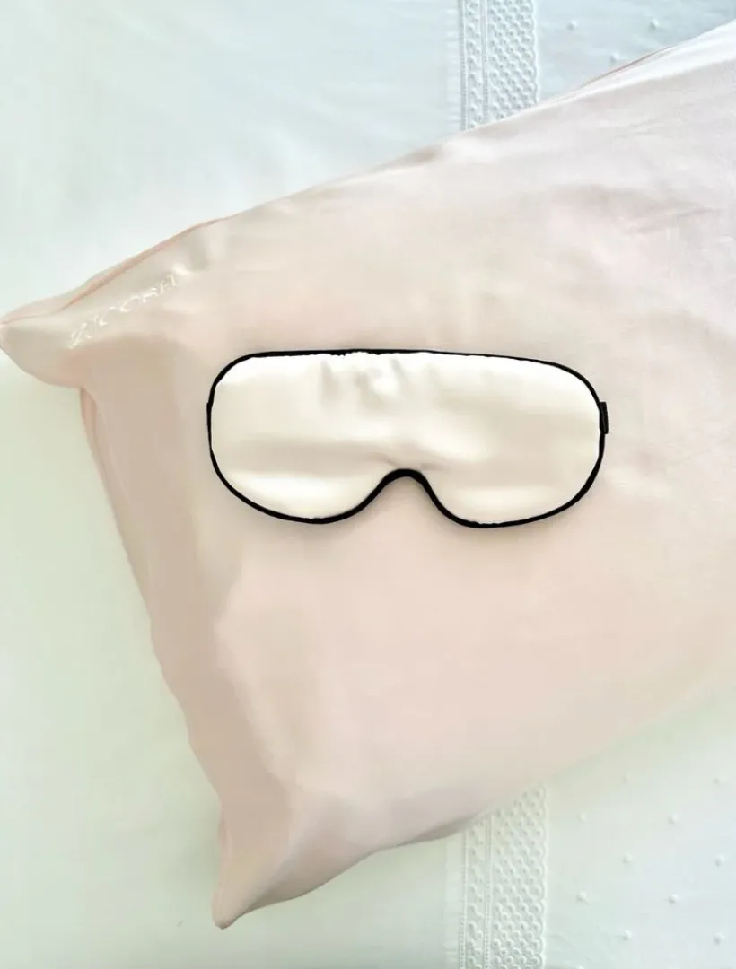 Eyemasks|Silk Sleep Accessories*Zjoosh Silk Eye Mask Pink