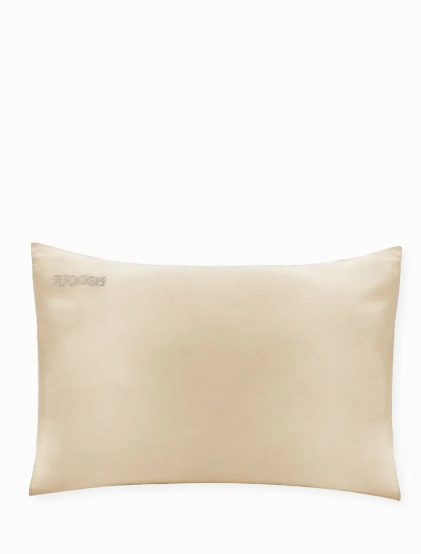 Silk Sleep Accessories|Silk Sleep Accessories*Zjoosh Silk Pillowcase Champagne