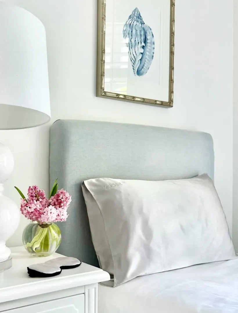 Silk Sleep Accessories|Silk Sleep Accessories*Zjoosh Silk Pillowcase Dove