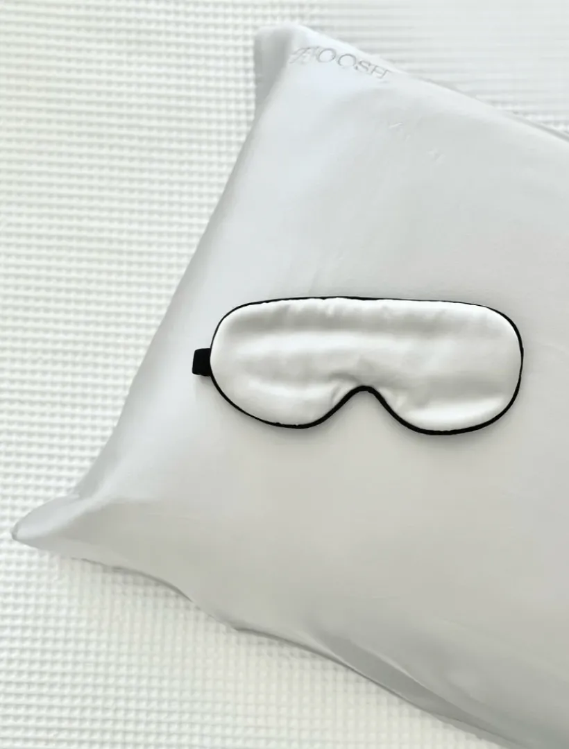 Silk Sleep Accessories|Silk Sleep Accessories*Zjoosh Silk Pillowcase Dove