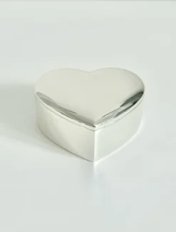 Jewellery Storage|Jewellery And Trinket Boxes*Zjoosh Silver Plated Heart Box