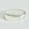 Jewellery Storage|Jewellery And Trinket Boxes*Zjoosh Silver Plated Oval Beaded Box