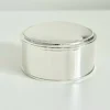 Jewellery Storage|Jewellery And Trinket Boxes*Zjoosh Silver Plated Round Box