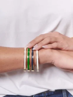 Bangles And Bracelets*Zjoosh Skinny Bangle Navy