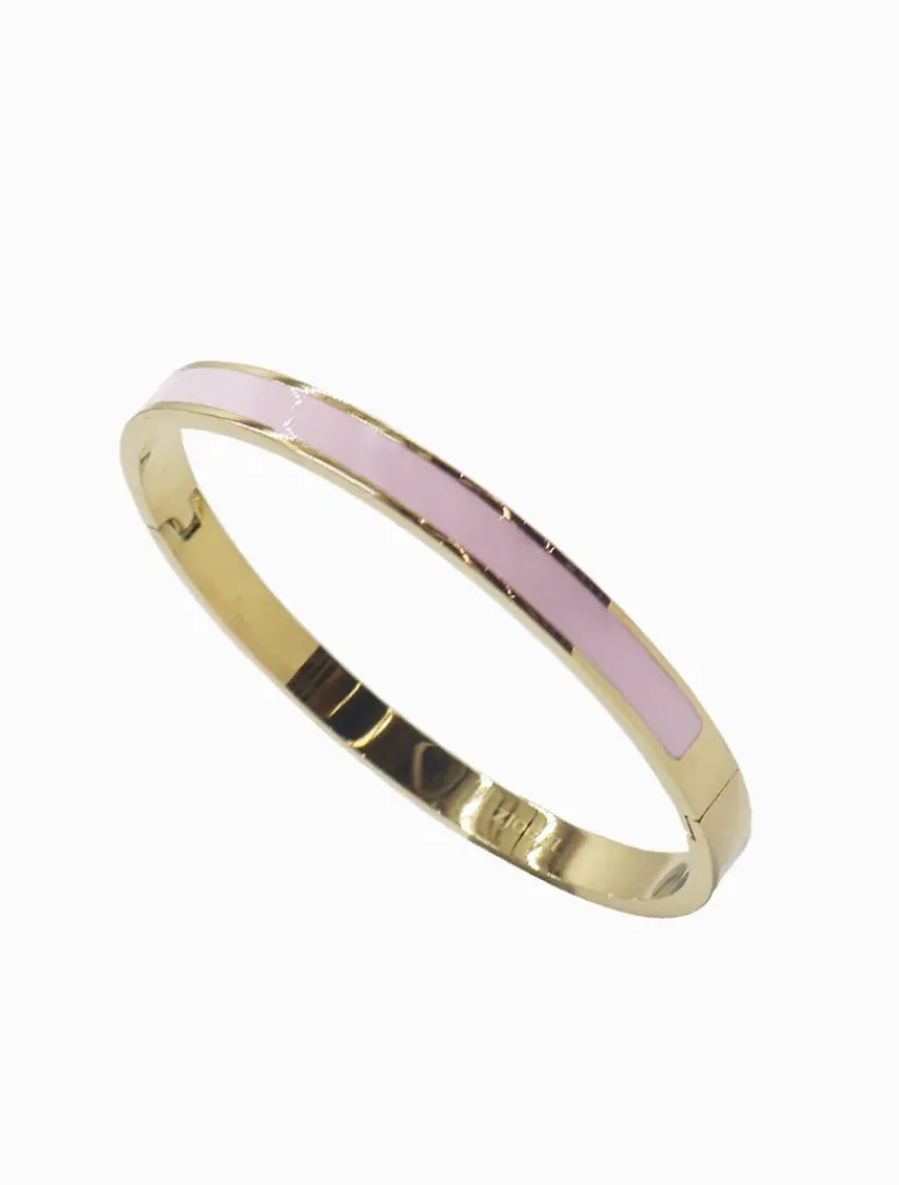 Bangles And Bracelets*Zjoosh Skinny Bangle Pink