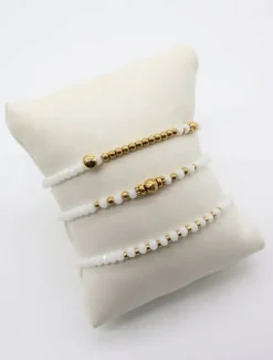 Bangles And Bracelets*Zjoosh Snow Bracelet Set