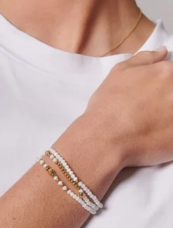 Bangles And Bracelets*Zjoosh Snow Bracelet Set