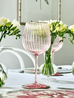 Glassware*Zjoosh Soiree Crystal Spritz Balloons (Set of 2) Pink