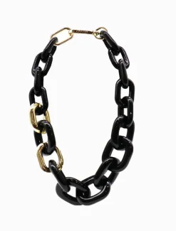 Necklaces*Zjoosh Spiga Necklace Black