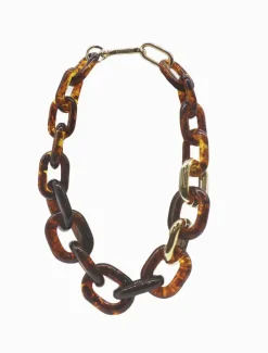 Necklaces*Zjoosh Spiga Necklace Tortoise