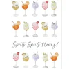 Stationery*Zjoosh Spritz Hooray Card