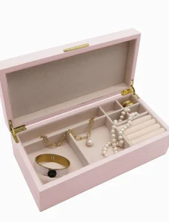 Jewellery Storage|Jewellery And Trinket Boxes*Zjoosh Stacking Lacquered Jewellery Box Large Pink