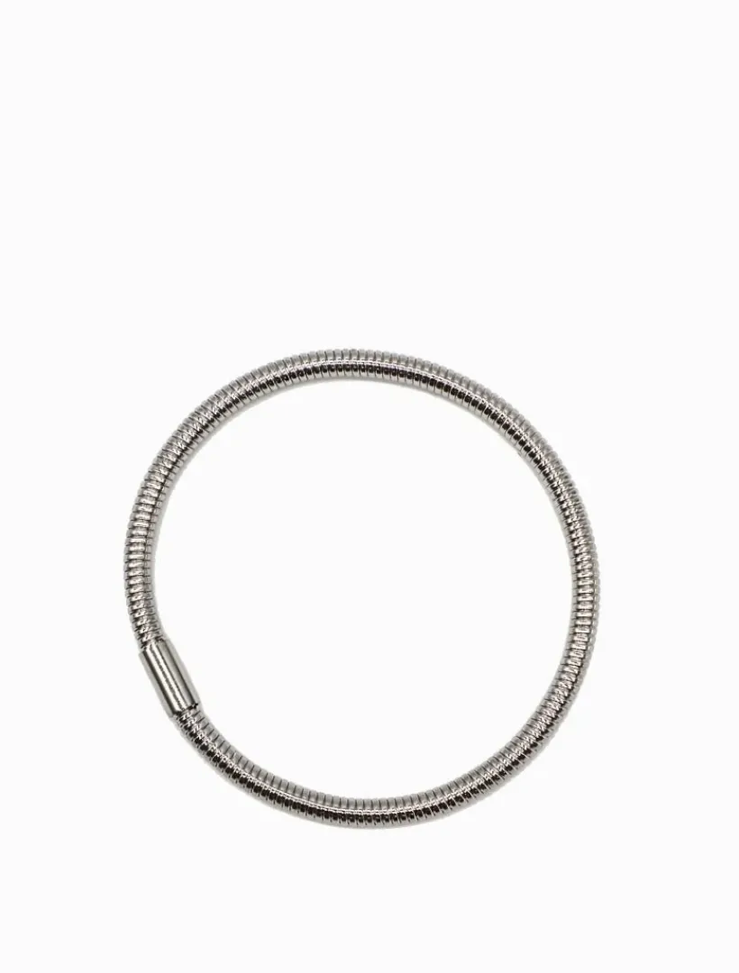 Bangles And Bracelets|Silver Jewellery*Zjoosh Stainless Mesh Bracelet Silver