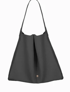Totebags|Zjoosh Leather*Zjoosh Stevie Slouch Tote Black