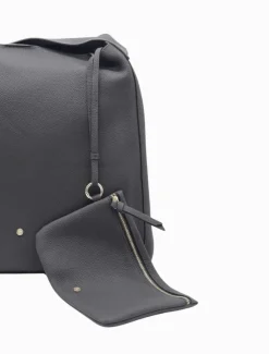 Totebags|Zjoosh Leather*Zjoosh Stevie Slouch Tote Black