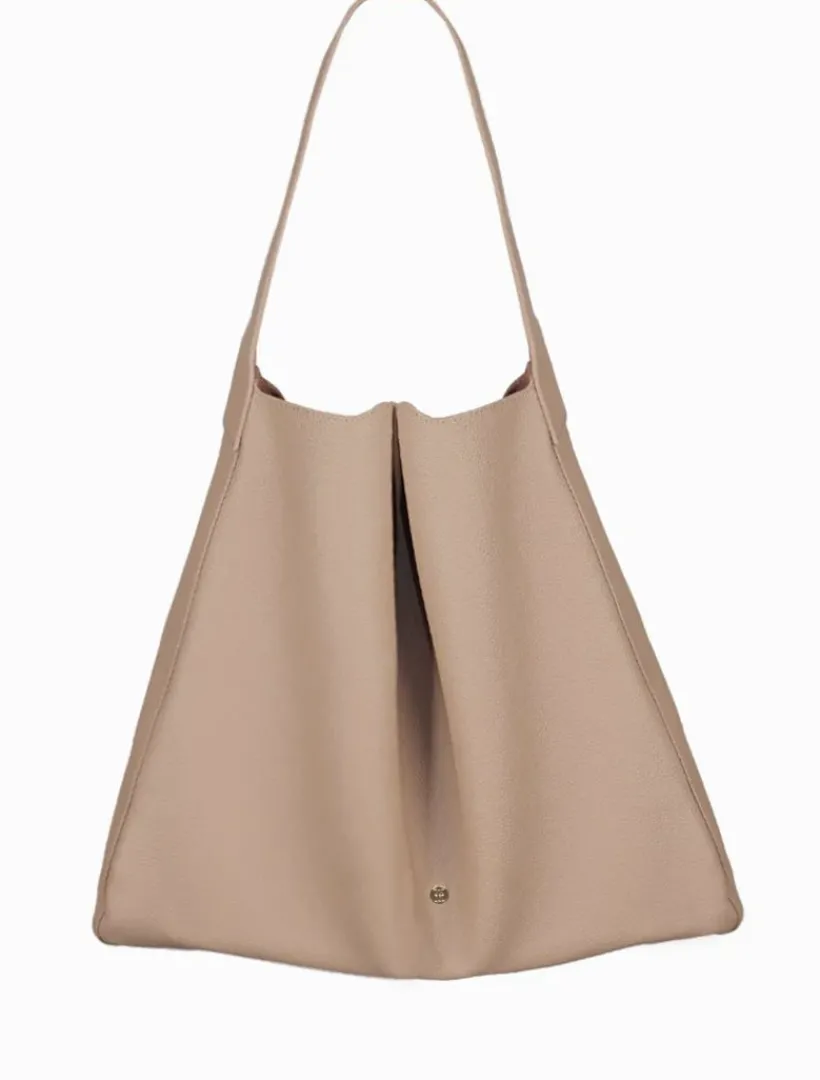 Totebags|Zjoosh Leather*Zjoosh Stevie Slouch Tote Hazelnut