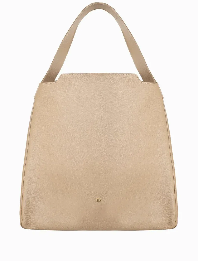 Totebags|Zjoosh Leather*Zjoosh Stevie Slouch Tote Hazelnut