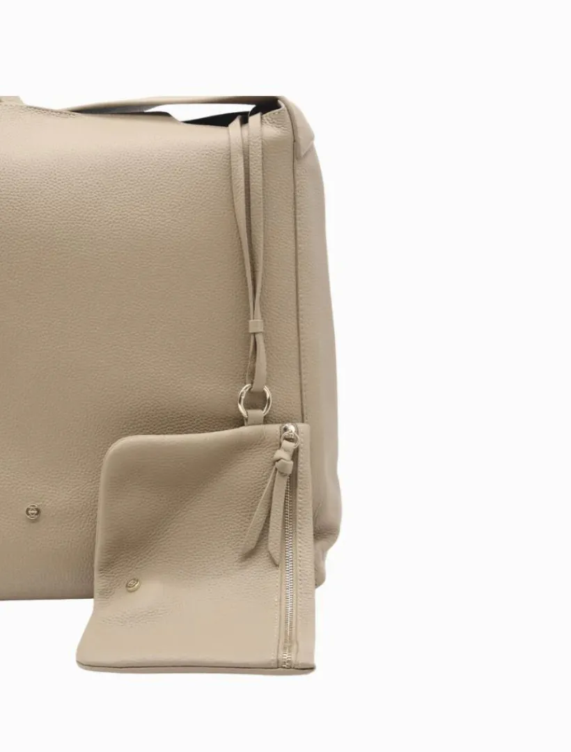 Totebags|Zjoosh Leather*Zjoosh Stevie Slouch Tote Hazelnut