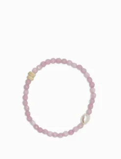 Pearl Jewellery|Bangles And Bracelets*Zjoosh Stone and Pearl Bracelet Lilac