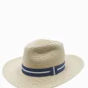 Hats & Hair Accessories*Zjoosh Summer Fedora Navy Stripe