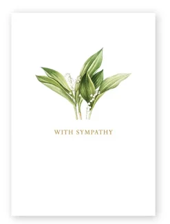 Stationery*Zjoosh Sympathy Flower Card