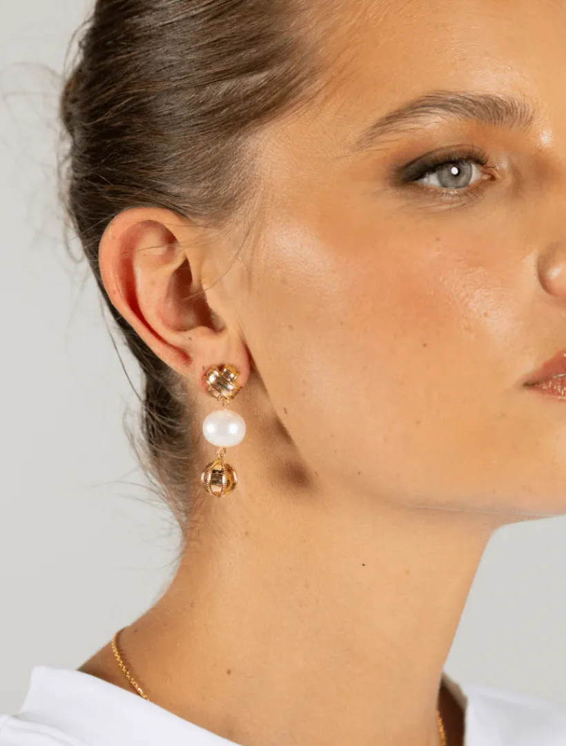 Symposium|Earrings*Zjoosh Symposium Abydos Orb Earrings