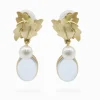 Symposium|Earrings*Zjoosh Symposium Astrid Drop Earrings Clip Ons