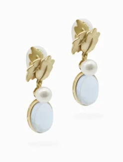Symposium|Earrings*Zjoosh Symposium Astrid Drop Earrings Clip Ons