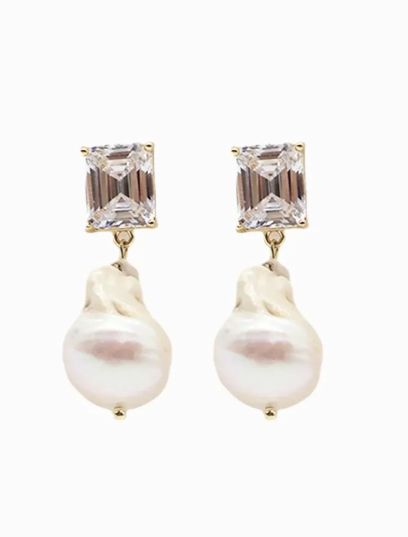 Symposium|Pearl Jewellery*Zjoosh Symposium Celestial Pearl Drop Earrings