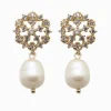 Symposium|Pearl Jewellery*Zjoosh Symposium Crystal Constellation Pearl Drops