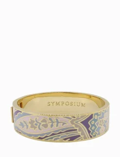 Symposium|Bangles And Bracelets*Zjoosh Symposium Enamel Cuff Blue Tones