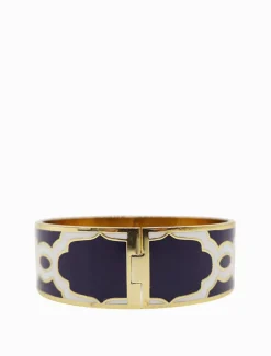 Symposium|Bangles And Bracelets*Zjoosh Symposium Enamel Cuff Navy