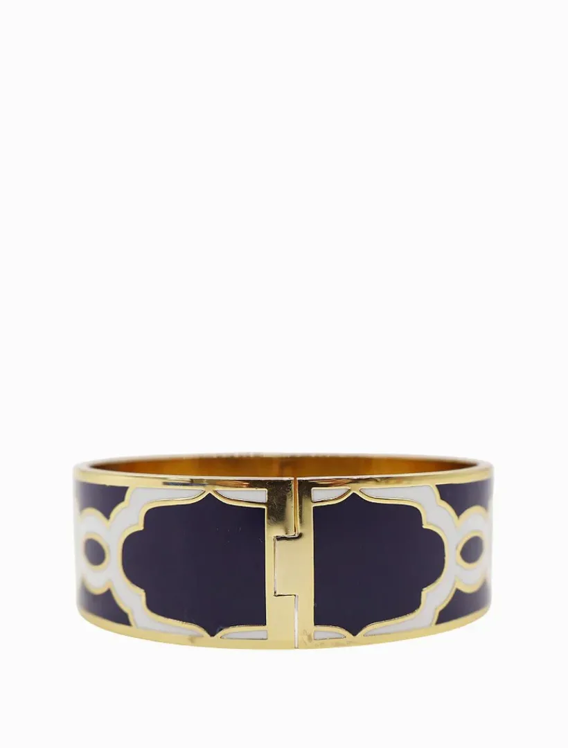 Symposium|Bangles And Bracelets*Zjoosh Symposium Enamel Cuff Navy
