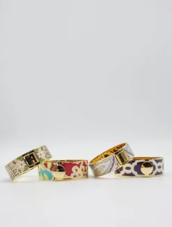 Symposium|Bangles And Bracelets*Zjoosh Symposium Enamel Cuff Navy