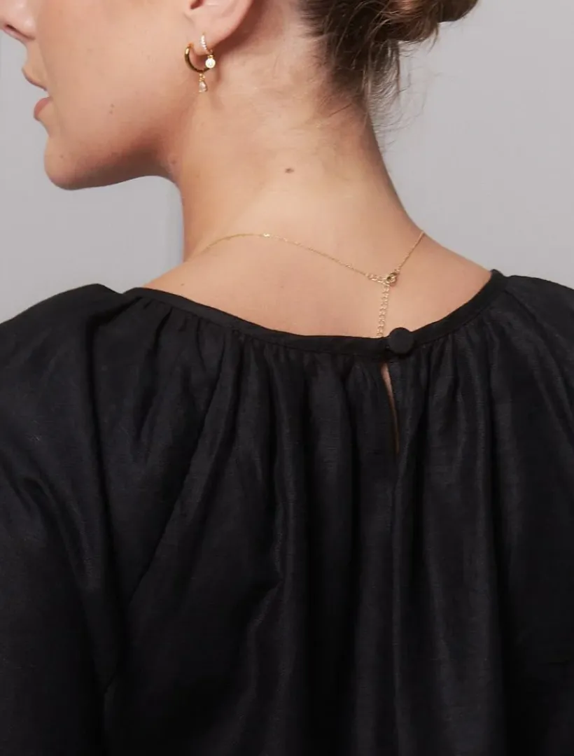 Dresses*Zjoosh Tabby Long Sleeved Dress - FINAL SALE Black