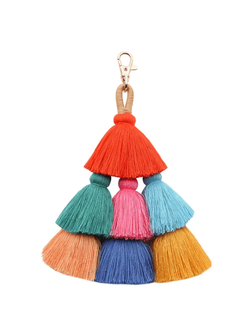 Key Rings*Zjoosh Tassel Bag Charm