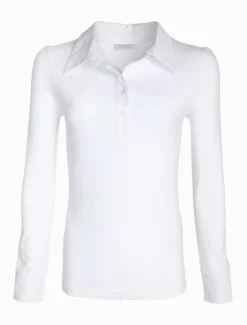 Shirts And Tops*Zjoosh The Oliver Long Sleeve Top White