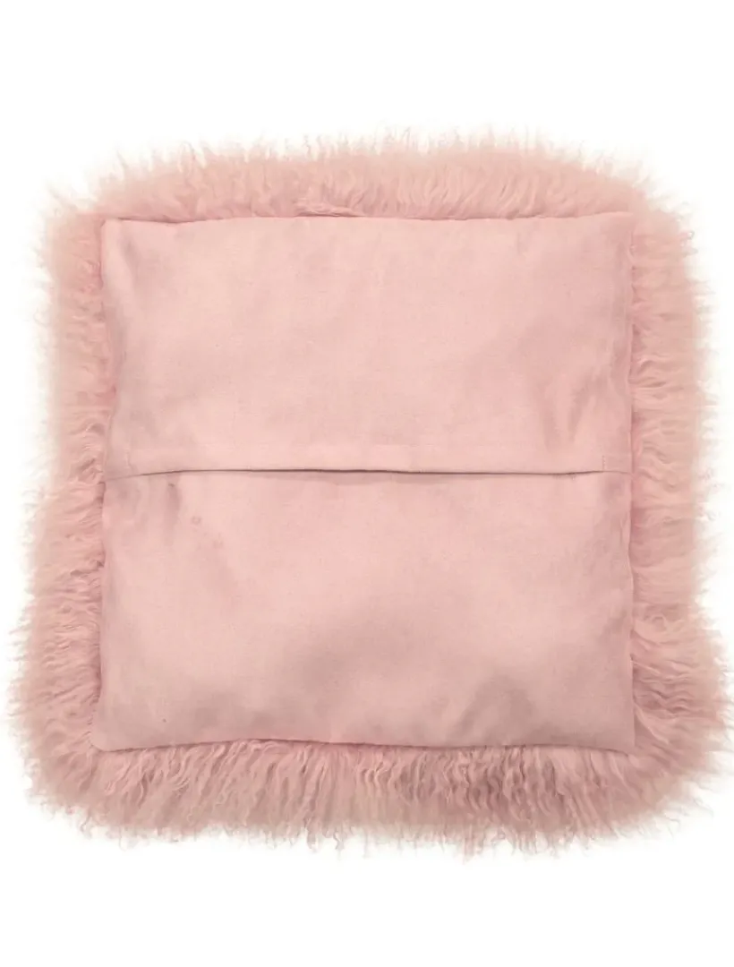 Cushions*Zjoosh Tibetan Fur Cushion Blush