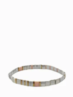 Bangles And Bracelets*Zjoosh Tila Bracelet Grey