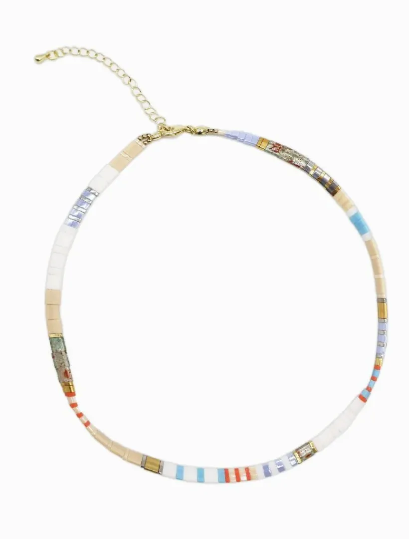 Necklaces*Zjoosh Tila Necklace Nude