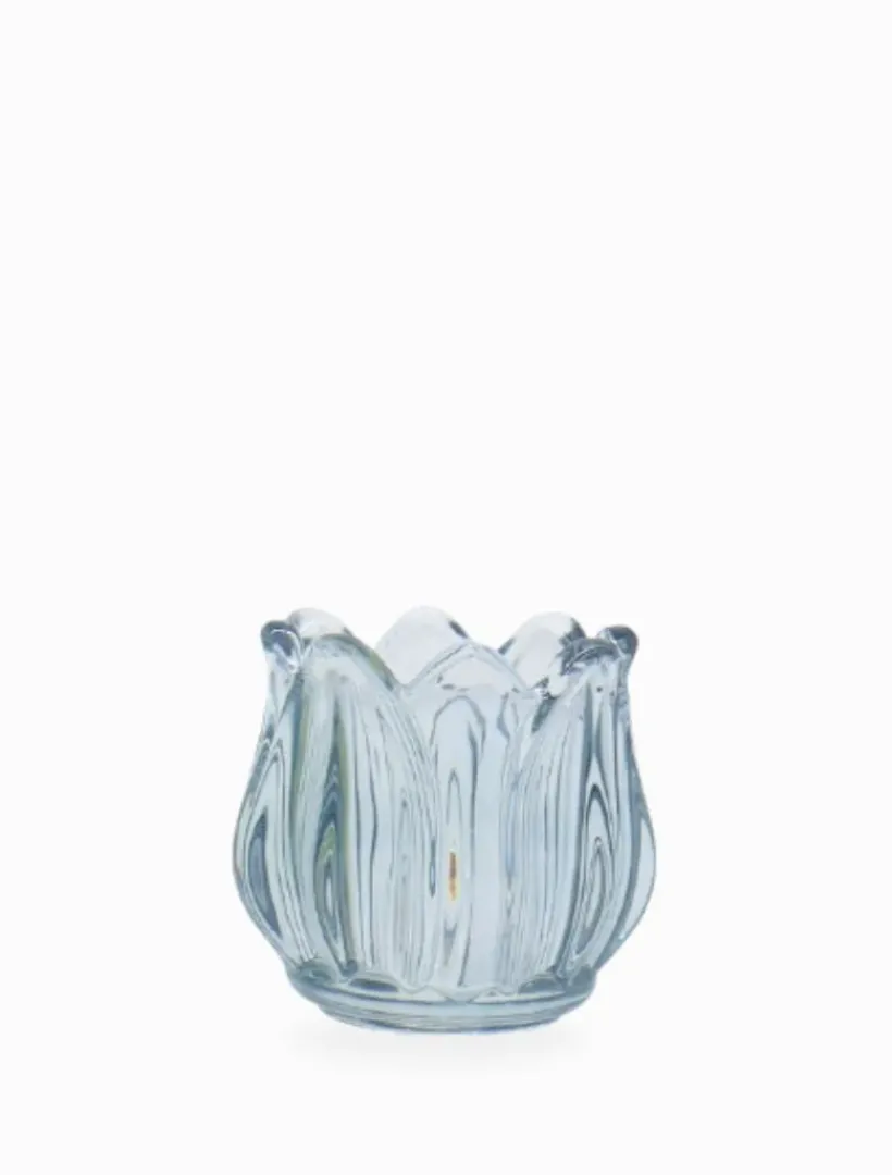 Tea Lights & Candle Holders*Zjoosh Tulip Votive Blue