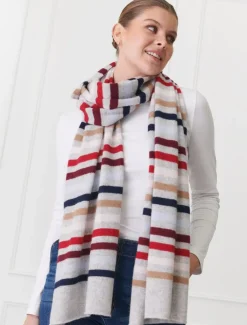 Scarves|Cashmere Scarves*Zjoosh Valentina Cashmere Scarf Multi Grey