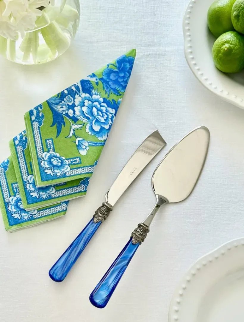Cutlery & Servers*Zjoosh Verona 2 Piece Cake Server Blue