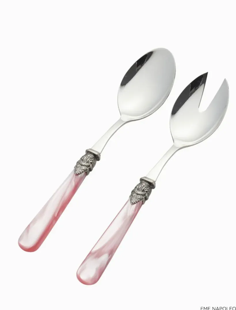Cutlery & Servers*Zjoosh Verona 2 Piece Salad Server Pink