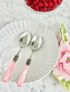 Cutlery & Servers*Zjoosh Verona 2 Piece Salad Server Pink