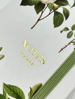 Stationery*Zjoosh Vintage Botanical Journal White